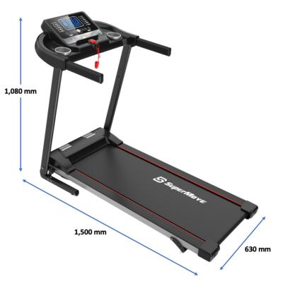 China Power Motorized Foldable Treadmill Electric Curved Motor Machine Dog Home Fitness Belt Home Gym Treadmill for sale