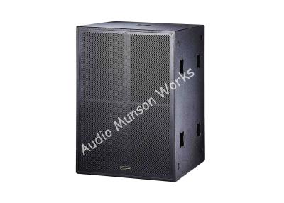 China Bass Reflex Double 18'' Passive Heavy Punch Pro Audio Subwoofer for sale