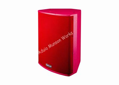 China Single 15'' High Power Passive PA Speakers 1200W Red For Club / Bar / KVT for sale