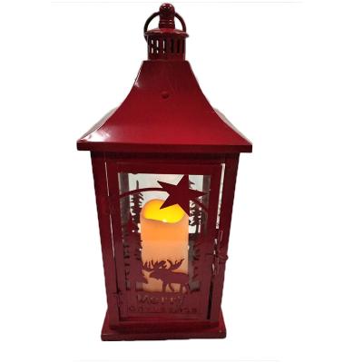 China Retro style wedding iron lamp home simple European factory custom decoration ornaments iron ornaments metal home wind lamp for sale