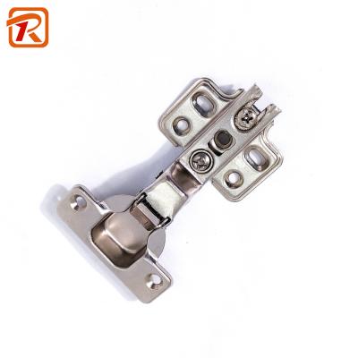 China Contemporary Furniture Hardware Accessories Hinge 35 Mm One Way Joint Narrow Hidden Sideboard Hinge for sale