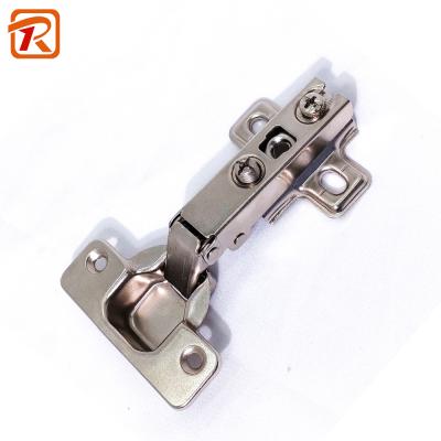 China Contemporary Cabinet 3D Adjustable Self Closing Two Way Hydraulic Fixed Hinge Foot Soft Close Concealed Hinge for sale