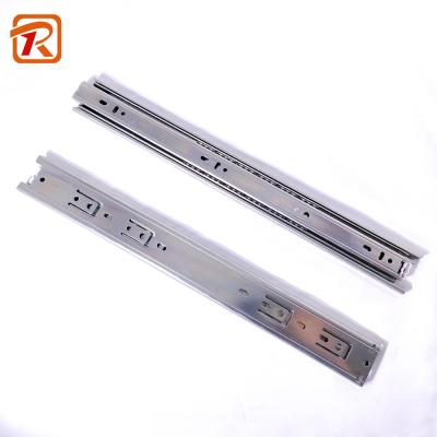 China Small Contemporary 3 Fold Full Extension Ball Bearing Drawer Slide Track For Cabinet Accessories Drawer Slide for sale