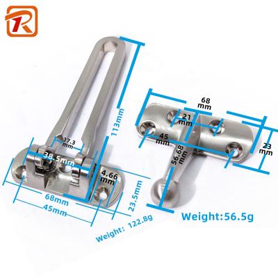 China Modern Durable Security Door Chain Zinc Alloy Door Guard for sale