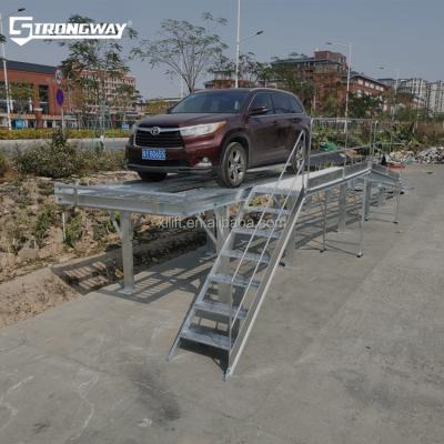 China CAR REPAIR MAINTENANCE LIFTING UP Customized Heavy Duty Galvanized Steel Car Ramps For Sale for sale