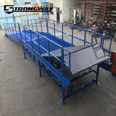 China Factory 10 Ton Portable Loading Dock And Adjustable Dock Ramp For Sale for sale