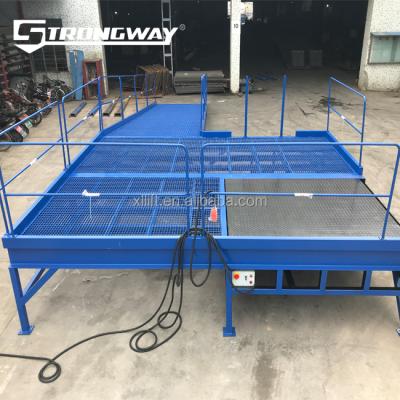 China 6tons factory customized container loading platform with loading dock platform and for truck for sale