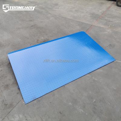 China Hotels 6000kg Capacity Container Ramp Plate For Forklift for sale