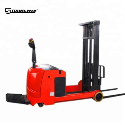 China Hanmoke full reach electric pallet forklift stacker for sale 1500kg for sale