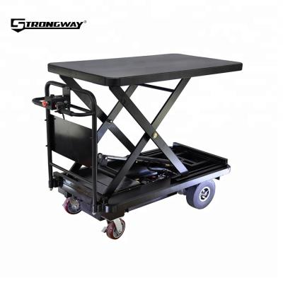 China 650kgs Capacity Mobile Scissor Lift Platform With Good Performance 700*450*35mm for sale