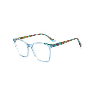 China Fashion Square Mazzucchelli Acetate Eyewear Optical Glass Oversized Frames For Women for sale