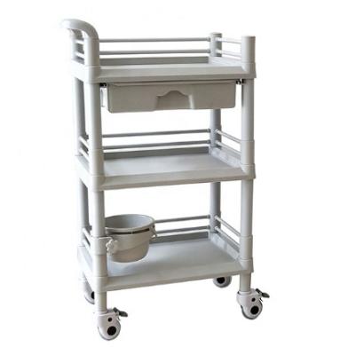 China Modern Hospital Medical Ward Drug Delivery Apparatus Room Controller ABS Multifunction Trolley for sale