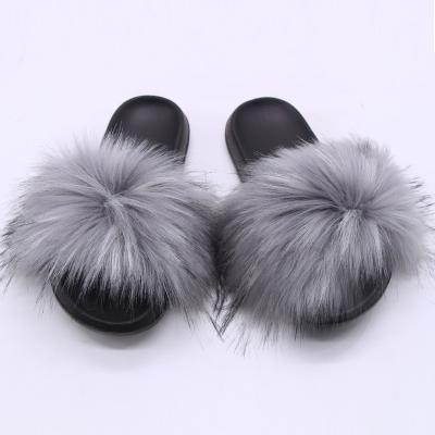 China Fashion Trend Good Quality Non-slip Wholesale Slippers Luxury Designer EVA Slippers Unisex Flexible Women Fur Slippers for sale