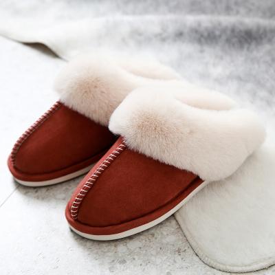 China Fashion Trend New Style Factory Price Luxury Fur Non-slip PVC Outsole Durable Slippers Lovely For Women for sale