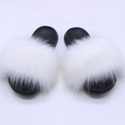 China Best Price Fashion Trend Fashion Rabbit Comfortable Faux Fur Upper Unisex Shoes Eva Slippers for sale