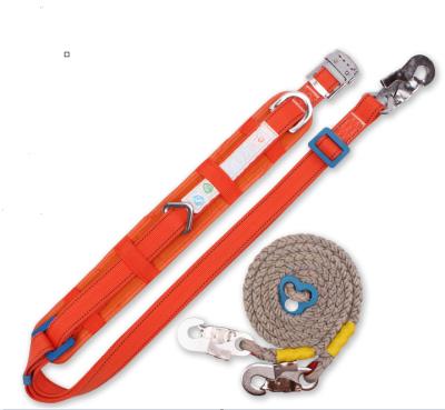 China Climbing Pole Fall Protection Lineman Seat Belt for sale