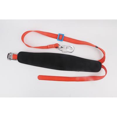 China Pole Climbing Portable Safety Belt With Hip Protection , Climbing Safety Harness for sale