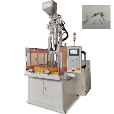 China 55 Ton Vertical Rotary Plastic Injection Molding Machine For Electronic Component for sale