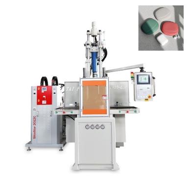 China 85 Ton LSR Vertical Injection Moulding Machine For Making Earphone Bag for sale