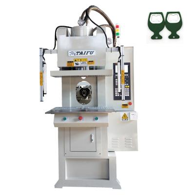 China 55 Ton Power Cord C-Type Vertical Injection Molding Machine For Making Bottle Opener for sale