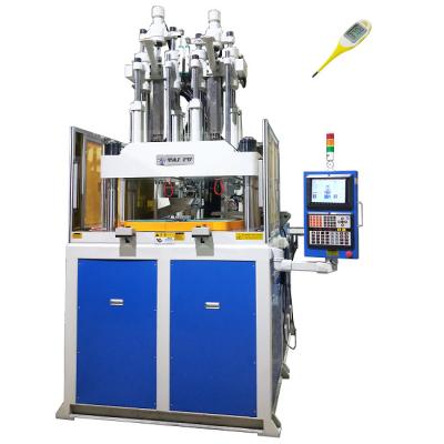 China 120 Ton Two Color Vertical Injection Molding Machine For Making Thermometer for sale