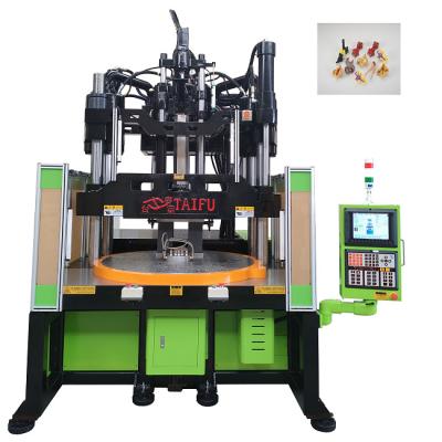 China 120 Ton Low Workbench Rotary Table Vertical Injection Molding Machine For Making Toy en venta