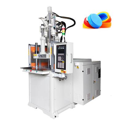 China 85 Ton Single Slide Vertical Injection Molding Machine For Making Screw Wrap Adhesive for sale