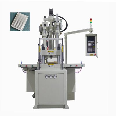 中国 High Efficiency Double Slide Vertical Injection Molding Machine For Making Filter Screen 販売のため