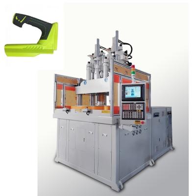 China Dual Color 170 Ton Rotary Vertical  Injection Molding Machine For Making Drill Mould for sale