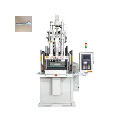 China High Efficiency Single Slide Vertical Injection Molding Machine For Making Spoon for sale