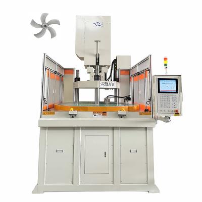 China 85 Ton Electric Vertical Rotary Injection Molding Machine For Making Fans Accessories for sale