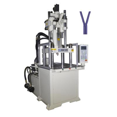 China High Precision Vertical Plastic Product Injection Molding Machine For Making Zipper for sale