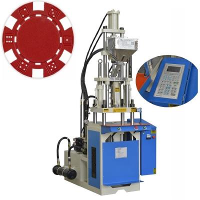 China 25 ton plastic verticale standaard spuitgietmachine voor het maken van poker chips Te koop