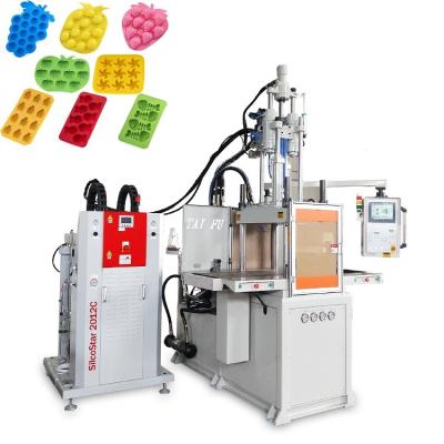 Chine Machine de moulage par injection de silicone liquide à double glissement pour plateau glacé à vendre