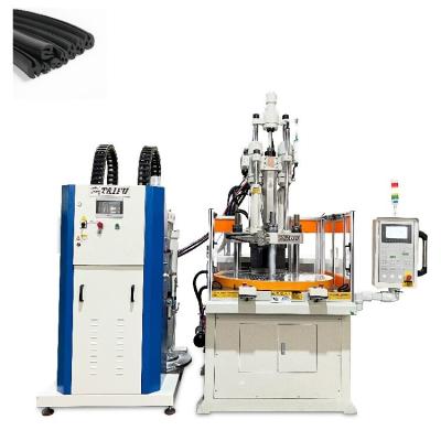 China 55 Ton Liquid Silicone Vertical Injection Molding Machine For Making Automotive Sealant for sale