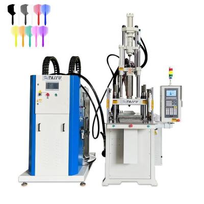 Chine Machine de moulage par injection verticale de silicone liquide de 55 tonnes pour la fabrication de queue de fléchette à vendre