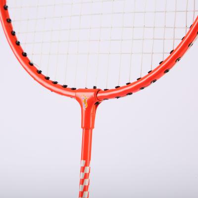 China Iron Lingmei brand T joint steel frame badminton set racket racket for sale