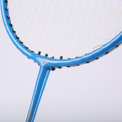 China Factory direct flexibility promotion quality bat badminton steel low prices protect badminton racket for sale