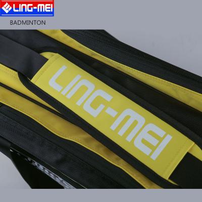 China Lightweight PU Sports Badminton Racket Bag for sale