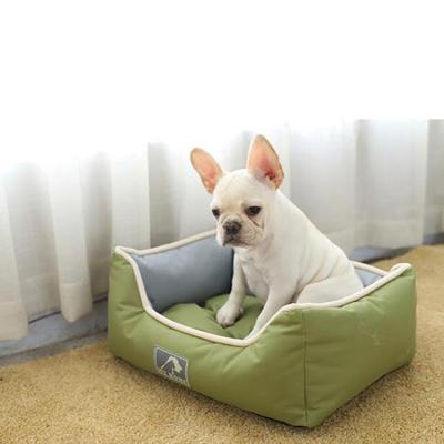 China Wholesale Removable And Washable Waterproof Thick Oxford Cloth Luxury Dog Bed for sale