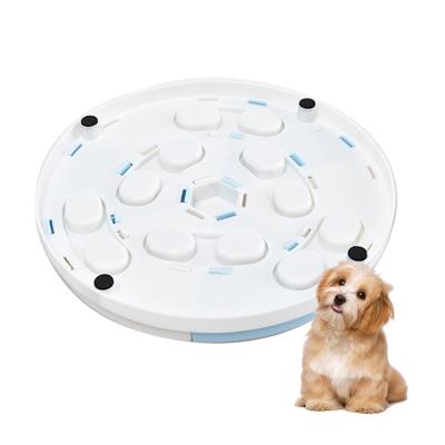 China Smart Viable Puzzle Training IQ Pet Top Sales Amazon Cat Dog Treat Food Bowl Interactive Toy for sale