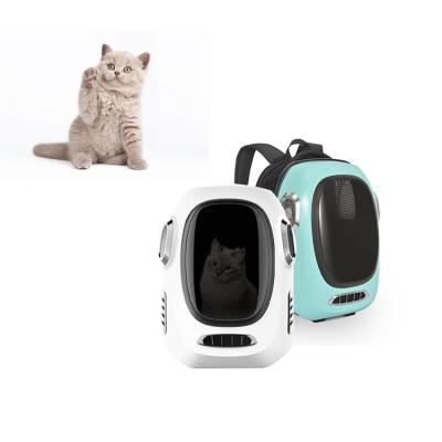 China New Viable Box Carry Breathable Go Travel Dogs and Cats Pet Backpack Portable Breathable Astronaut Bubble Travel Bag for sale