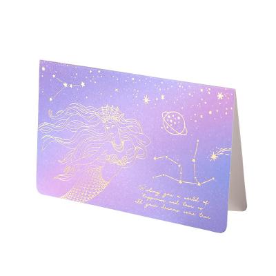 China 30 Sheets / Set 2021 Hot Selling 3d Cards Greeting Bronzing Constellation Greeting Cards for sale