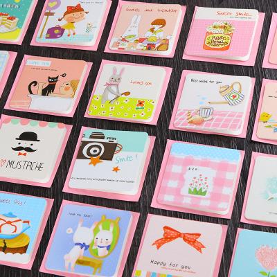 China 168 Sheets/Set 2021 Hot Selling Greeting Cards Show Small Funny DIY Greeting Card for sale