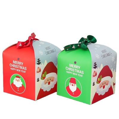 China New Recyclable Christmas Gift Box Christmas Ping A Custom Fruit Box Apple Box for sale