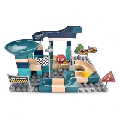 China DIY Creation Hot Sales Diy Toys Building Blocks Slideway Craft Changeable for sale