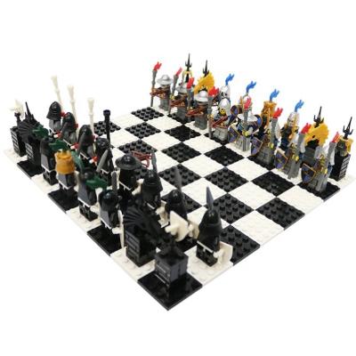 China 2021 New Diy Block Chess Beginners Game Enlightenment Puzzle Plastic Board For Children for sale