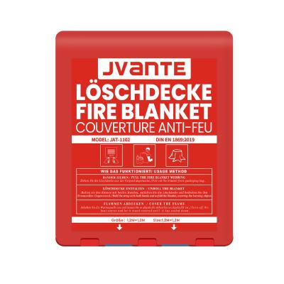 China Vierkante doos branddek Jvante Plastic rode doos Hoesmateriaal: pvc Grootte:1.2 * 1.2m/1.6 * 1.8m Te koop