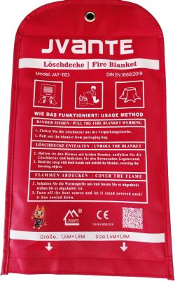 China 0.5mm 100% Glasfaser Stoff Feuerlöscher Decke zum Löschen von Feuer zu verkaufen