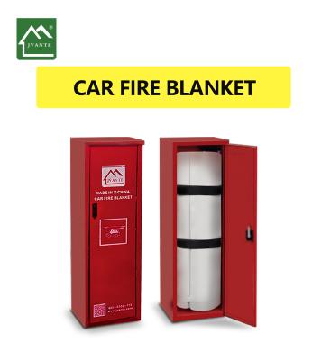 Chine Couverture anti-incendie en fibre de verre pour voiture Blanche 4*6 6*8 6*9 10*12M Ou sur mesure à vendre